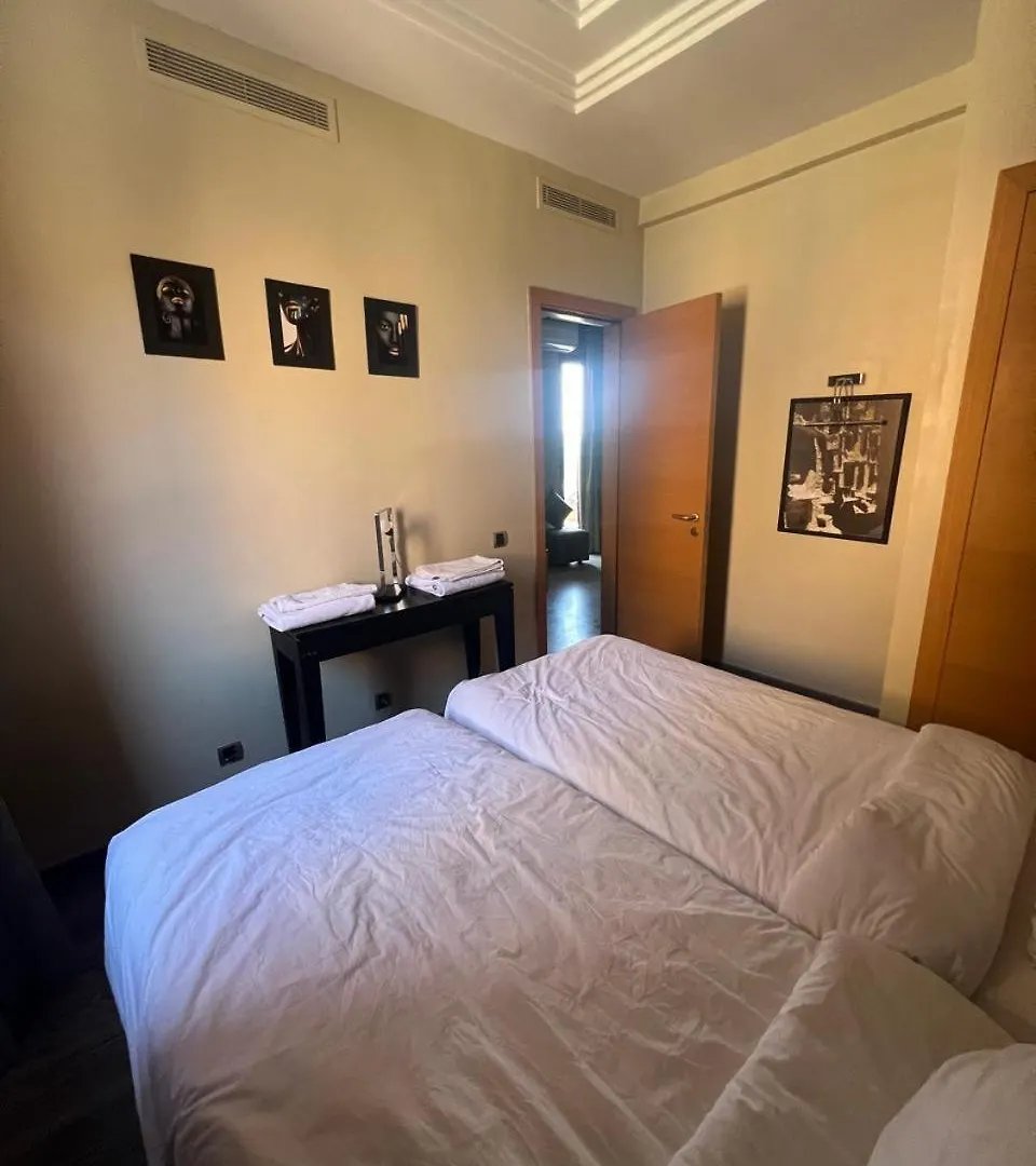 Appartement Avec Solarium Prive Au Vizir Residence Prestigieuse Avec Acces Au Parc Marrakesz 0*,  Maroko