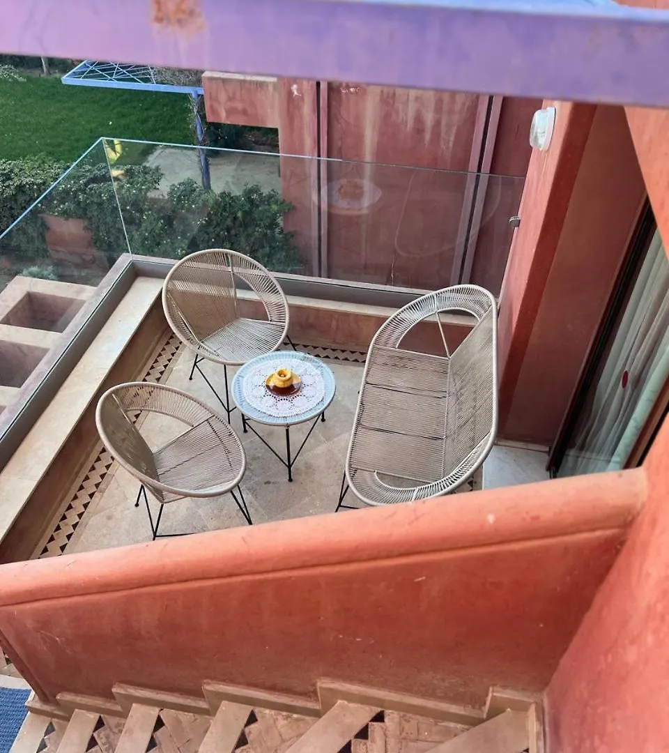 Apartament Appartement Avec Solarium Prive Au Vizir Residence Prestigieuse Avec Acces Au Parc Marrakesz